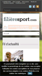 Mobile Screenshot of filieresport.com